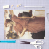 噴水の美しい女性 薄葉紙 (クラフト)