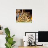 噴水の4つの川、ローマPiazza Navona ポスター (ホームオフィス)