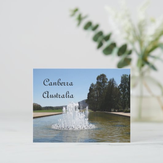 噴水はがき ポストカード (スタンド正面)