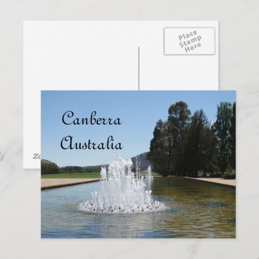 噴水はがき ポストカード (正面/裏面)