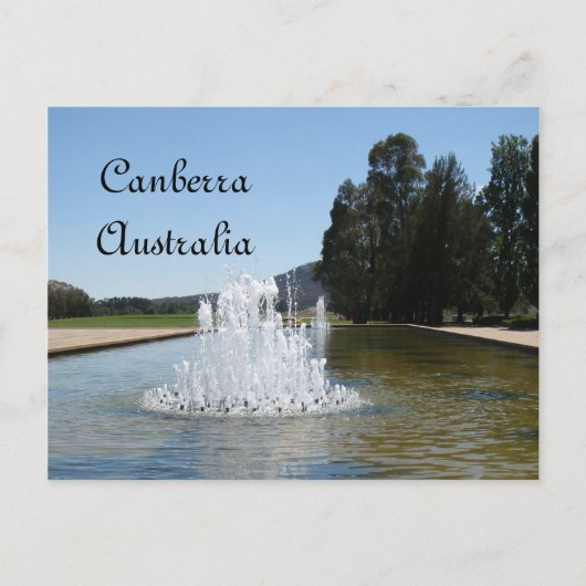 噴水はがき ポストカード (正面)