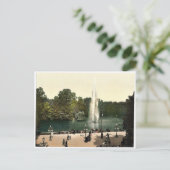 噴水はクルパーク、ウィースバーデン、ヘッセ・ナッソーの中にある。 ポストカード (スタンド正面)