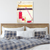 噴水への給水装置 キャンバスプリント (インサイチュ (寝室))