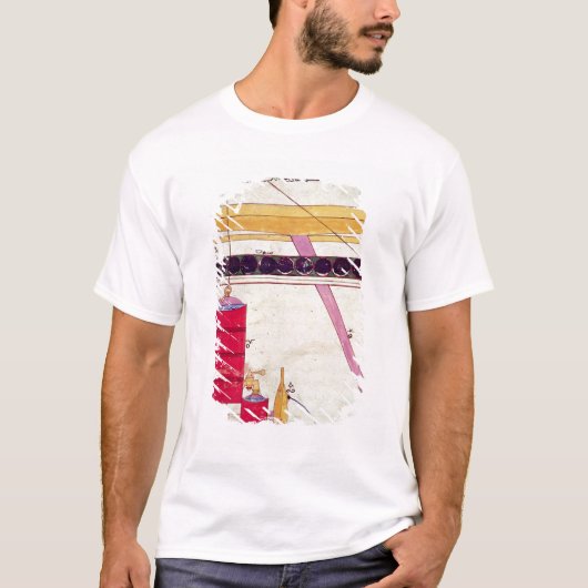 噴水へ水を供給するための装置 Tシャツ (正面)