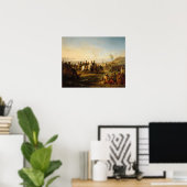 噴水を訪れる一般的なボナパルト ポスター (ホームオフィス)