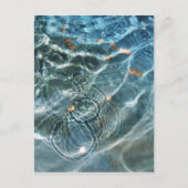 噴水を願う ポストカード (正面)