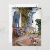 噴水アットザアルカジンセビラバイホアキン ポストカード (正面/裏面)