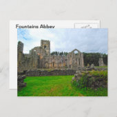 噴水アビー1 ポストカード (正面/裏面)