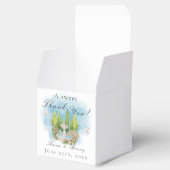 噴水エレガントの花結婚の鳩ありがとう フェイバーボックス (オープン)