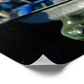 噴水コペンハーゲンの市庁舎広場 ポスター (角)