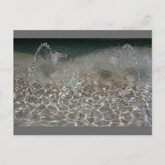 噴水スプレー ポストカード (正面)