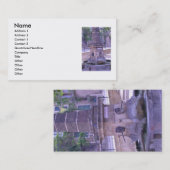 噴水ビジネスカード 名刺 (正面/裏面)