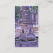 噴水ビジネスカード 名刺 (裏面)