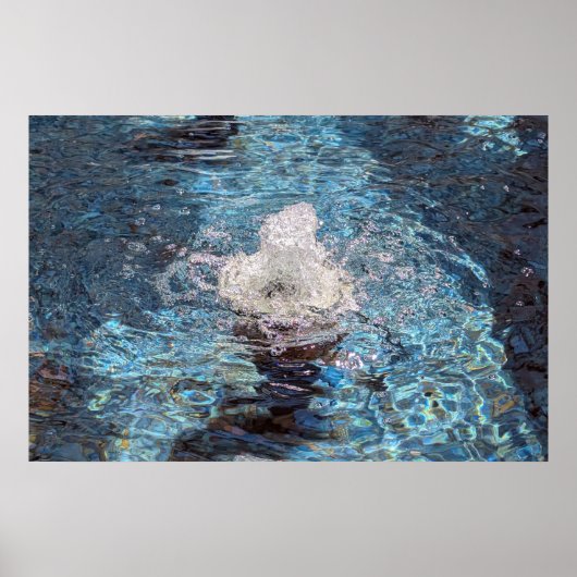 噴水ポスター ポスター (正面)