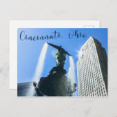 噴水四角はがき ポストカード (正面/裏面)