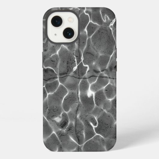 噴水水に日光パターン iPhoneケース (裏面)