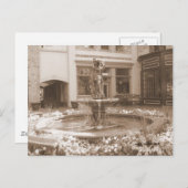 噴水開花 ポストカード (正面/裏面)