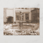 噴水開花 ポストカード (正面)