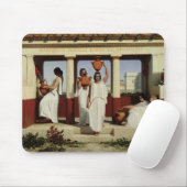 噴水1841年のギリシャの女性 マウスパッド (マウス)