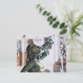 噴水, クスコのアルマス広場, ペルー ポストカード (スタンド正面)