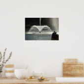 噴水 ポスター (キッチン)