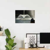 噴水 ポスター (ホームオフィス)