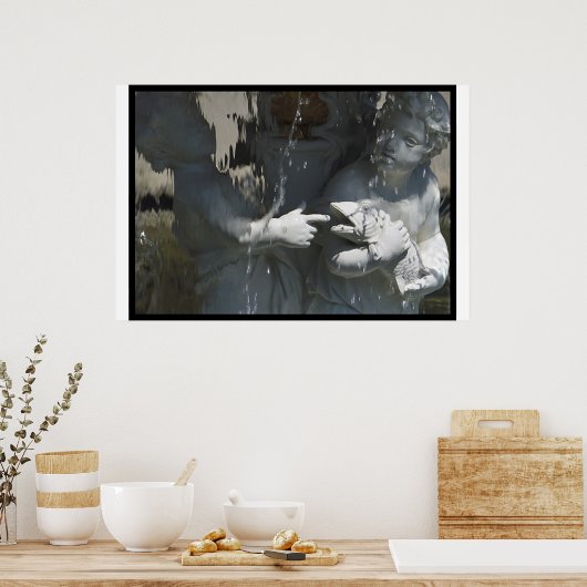 噴水 ポスター (キッチン)