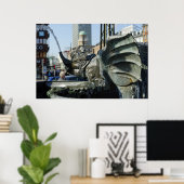 噴水 ポスター (ホームオフィス)