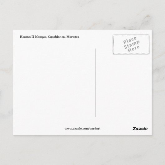 噴水 ポストカード (裏面)