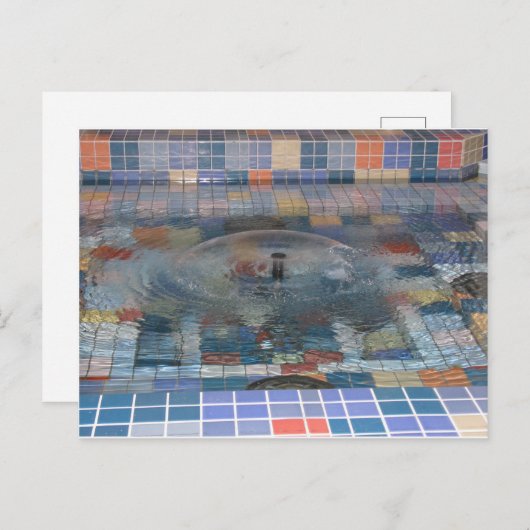 噴水 ポストカード (正面/裏面)