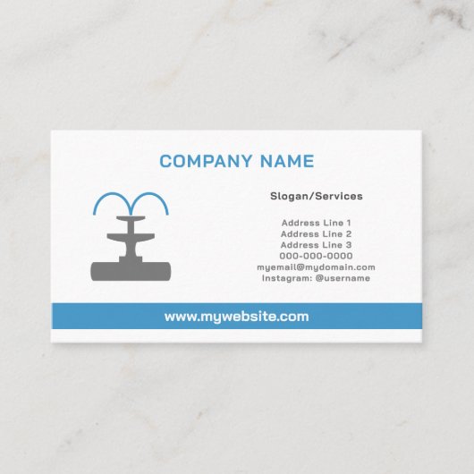 噴水 名刺 (正面)