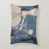 噴水、「祝日Gのためのイラストレーションの下で愛して下さい アクセントクッション (裏面(縦))