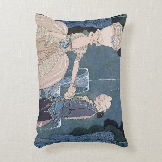 噴水、「祝日Gのためのイラストレーションの下で愛して下さい アクセントクッション (正面(垂直))