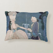 噴水、「祝日Gのためのイラストレーションの下で愛して下さい アクセントクッション (裏面)