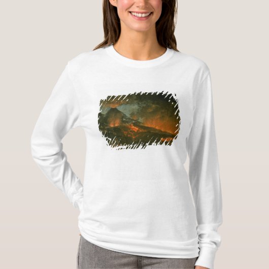 噴火するVesuvius Tシャツ (正面)