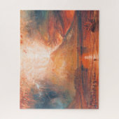 噴火の水辺アートのウィリアム・ターナー・ヴェスビウス ジグソーパズル (縦)