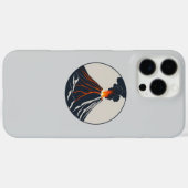 噴火火山アーモダントイラストレーション Case-Mate iPhoneケース (裏面 (横))