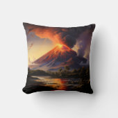 噴火火山 クッション (正面)