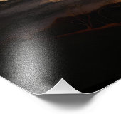 噴火火山 フォトプリント            (角)