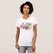 噴霧絵を描 Tシャツ (正面フル)