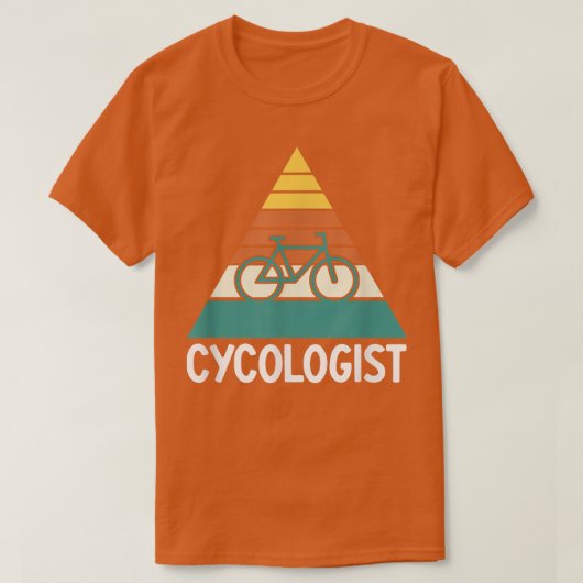 嚢胞医おもしろいサイクリングMtbサイクリングヴィンテージマウンタ Tシャツ (デザイン正面)
