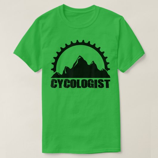 嚢胞医おもしろいサイクリングMtbサイクリングヴィンテージマウンタ Tシャツ (デザイン正面)