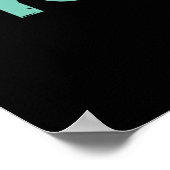 嚢胞学者おもしろいサイクリング ポスター (角)