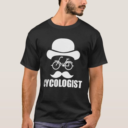 嚢胞学者サイクリングパン自転車ライダー Tシャツ (正面)