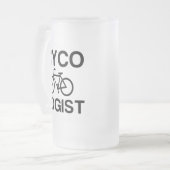 嚢胞学者 フロストグラスビールジョッキ (正面左)