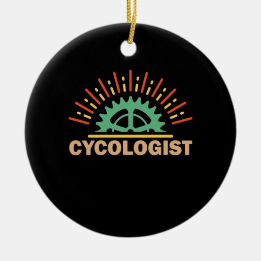 嚢胞学術 セラミックオーナメント (正面)