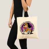 嚢胞性線維症犬 トートバッグ (正面(商品))
