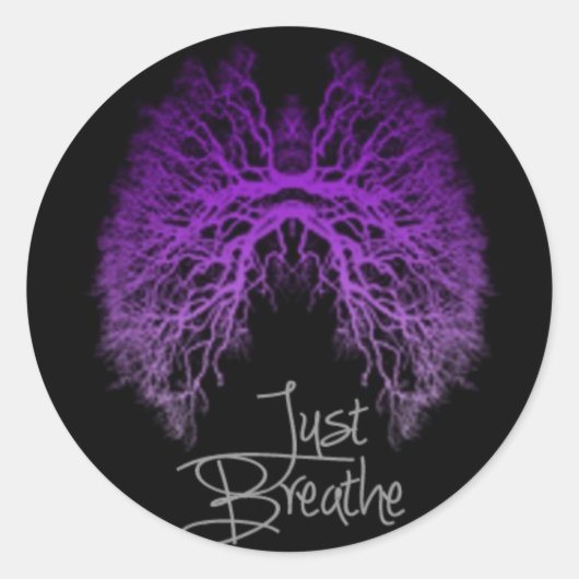 嚢胞性線維症認識度 ラウンドシール (正面)