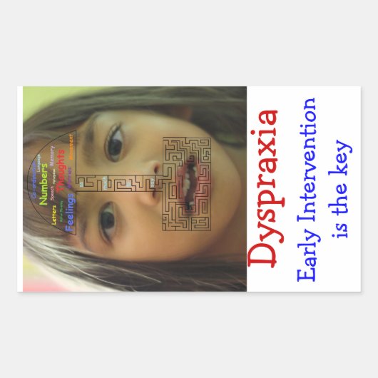 嚥下困難認識度 長方形シール (正面)