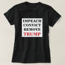 囚人にトランプを取り除くよう促す Tシャツ